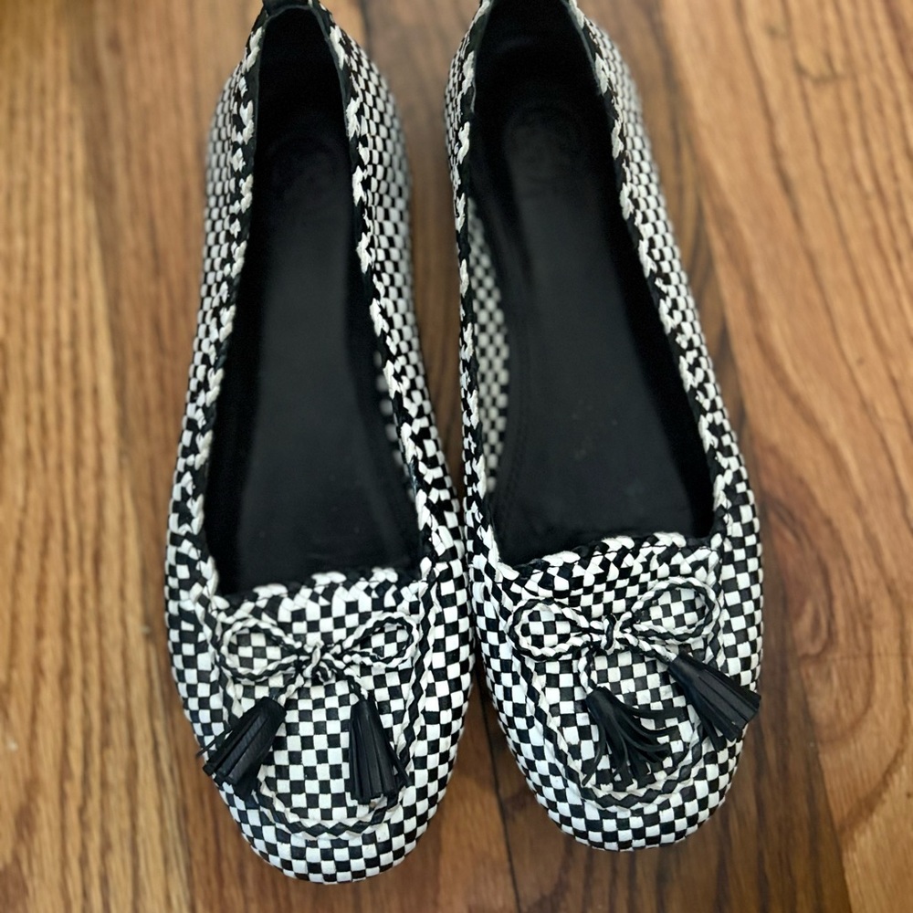 Tory Burch Russell Loafer Tassel Shoes, 8.5